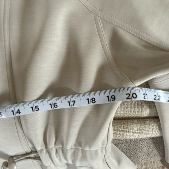 Sweaty Betty Sand Wash Zip Up Hoody in Light Beige 8-10 NWOT - Picture 13 of 15